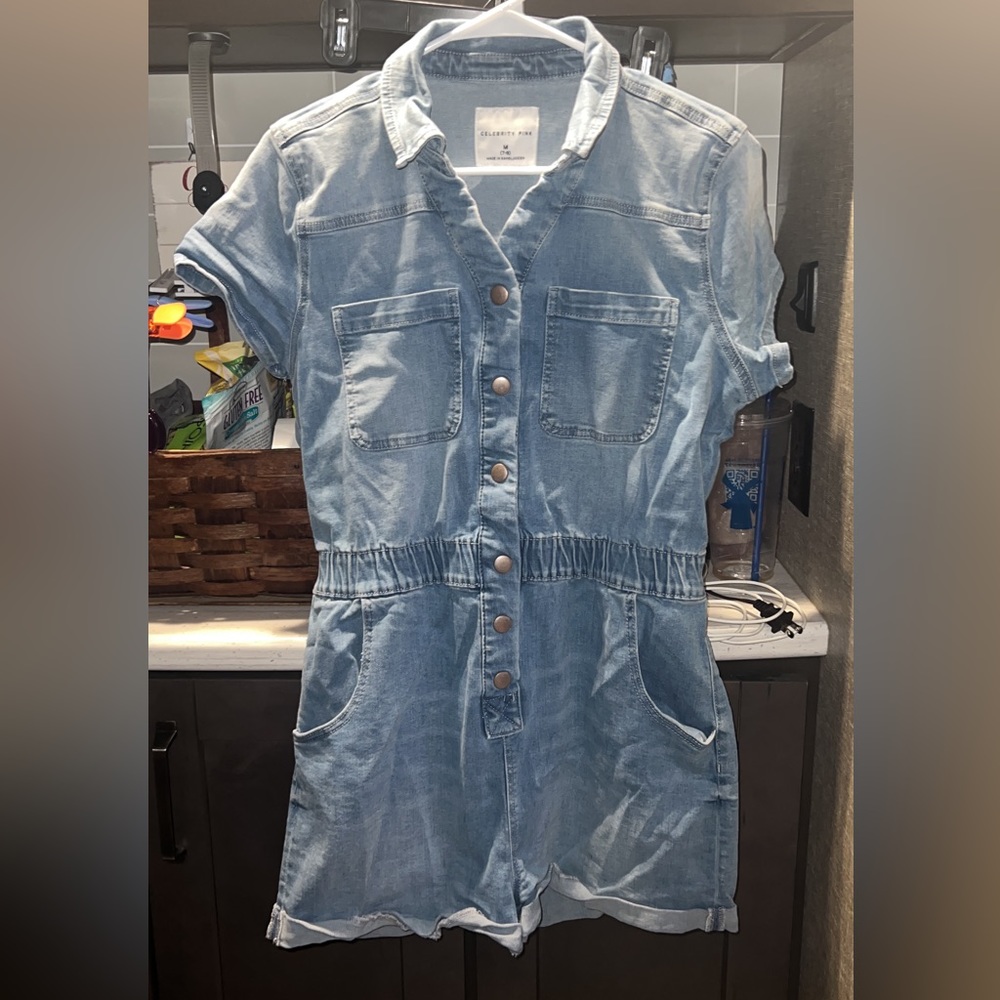 Blue Jean Romper